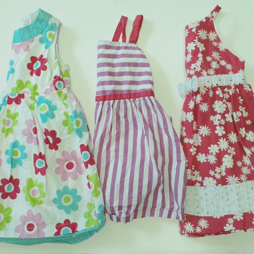 3 24M Spring Summer Dress lot
